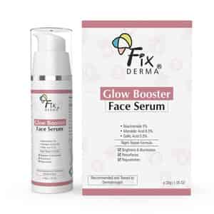 Fixderma Glow Booster Face Serum With 5% Niacinamide Skin Brightening Serum For Men & Women 30 Gm