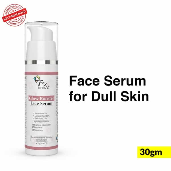Fixderma Glow Booster Face Serum With 5% Niacinamide Skin Brightening Serum For Men & Women 30 Gm