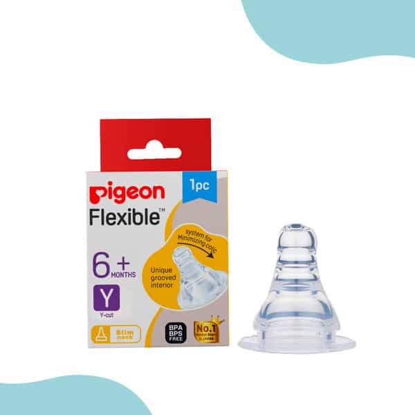 Pigeon Peristaltic Nipple Y 1 Pcs