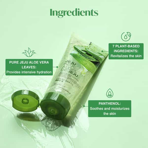 The Face Shop Jeju Aloe Fresh Soothing Cleansing Foam