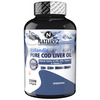 Naturyz Icelandic Cod Liver Fish Oil Capsules With Natural Omega 3 & Vitamins (A & D) (200 Softgels)