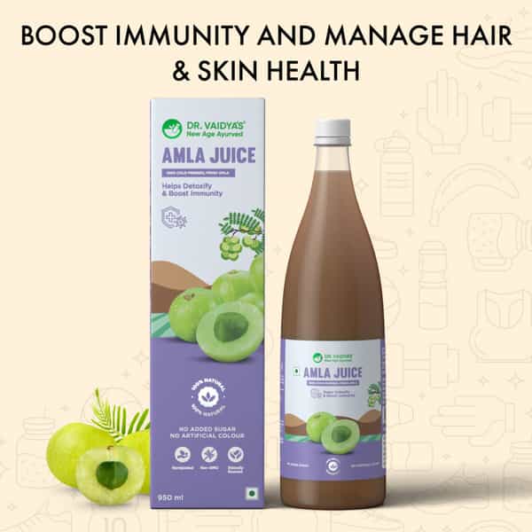 Dr. Vaidya's Amla Juice -950Ml Pack Of 3