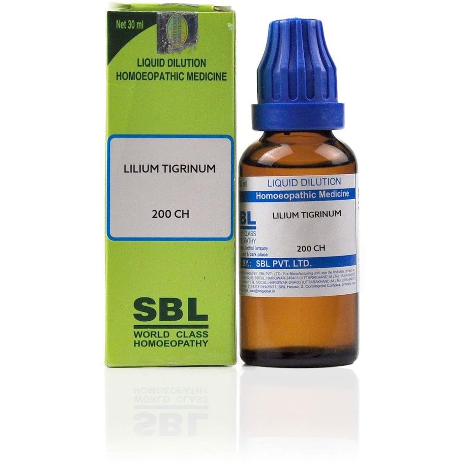 Sbl Lilium Tigrinum Dilution 200 Ch 30 Ml Pack Of 2