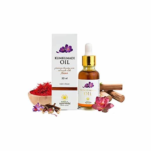 Kerala Ayurveda Kumkumadi Oil 30 Ml | Reduces Fine Lines Pigmentation Wrinkles And Dark Spots