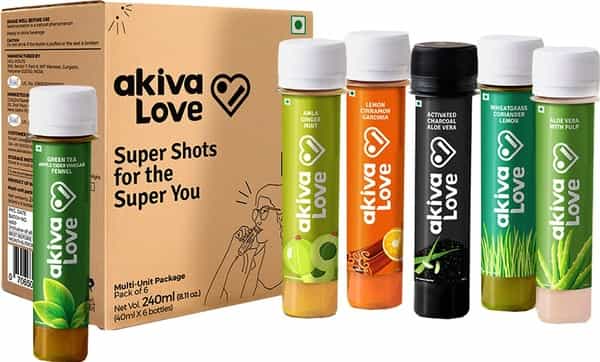 Akiva Love Shots Trial Pack ( Assorted ) - Pack Of 6 X 2