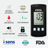 I-Sens Cool Glucometer With Glucose Strips 100 Glucometer (Black)