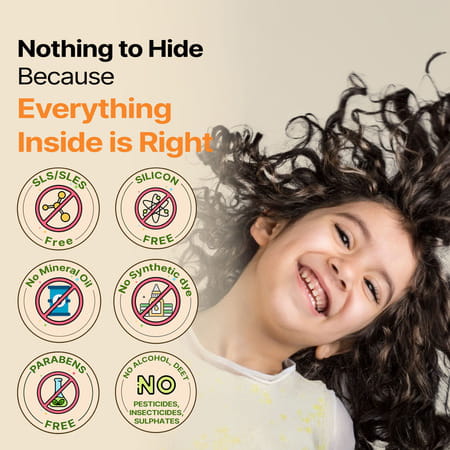 Herby Angel Triphala Shampoo & Conditioner For Kids (2+ Years) Sls- Free - 200Ml