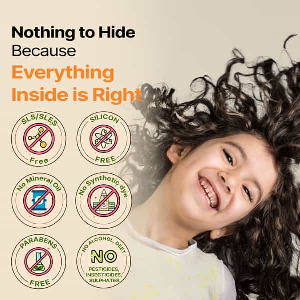 Herby Angel Triphala Shampoo & Conditioner For Kids (2+ Years) Sls- Free - 200Ml