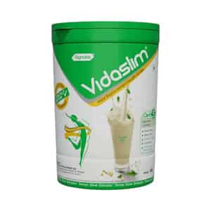 Vidaslim Meal Replacement Health Shake For Weight Management Vanilla Elixir Flavour Jar Of 400gm