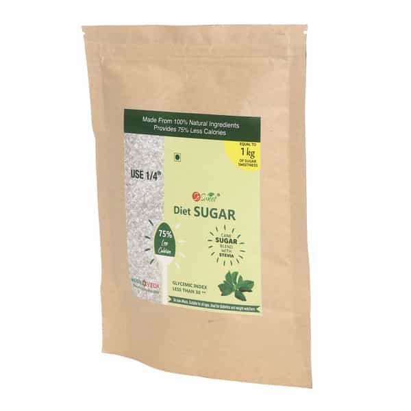 So Sweet 75% Less Calories Diet Sugar Pouch | 250Gm - Low Calorie (Pack Of 2)