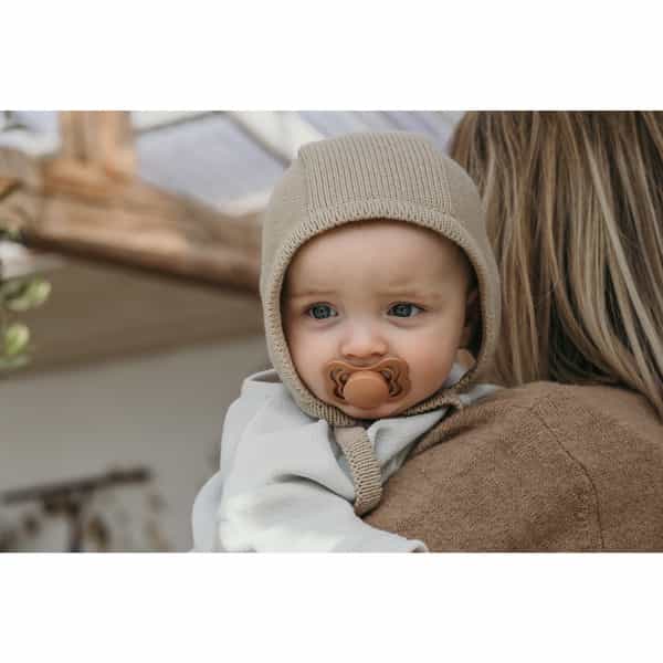 Bibs Supreme Silicone Size 1 Earth - 0+ Months