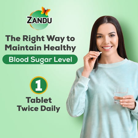 Zandu Diabts Tablets 90 No's