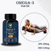 Fij Ayurveda Omega 3 Fish Oil - 500mg 60 Softget Capsules (Pack Of 2)