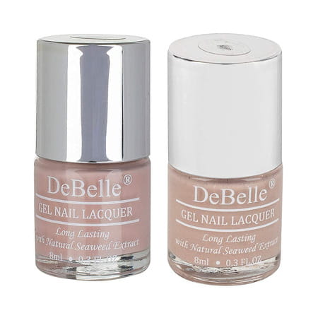 Debelle Gel Nail Polish Gift Set Of 2 Peony Blossom | Aries - 16ml (8 Ml Each)