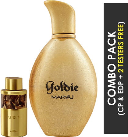 Ajmal Aurum Concentrated Oil 10ml For Women And Maryaj Goldie Edp 100ml For Women