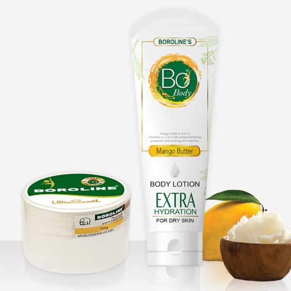 Boroline Bo Body Lotion 100 Ml + Ultrasmooth Night Cream 100 Gm |Pack Of 3