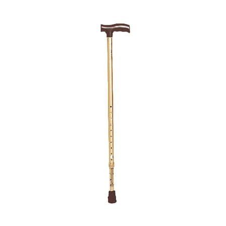 Tynor Walking Stick L Type Golden Universal Size 1 Unit
