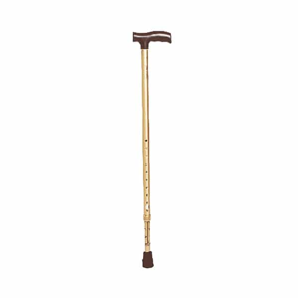 Tynor Walking Stick L Type Golden Universal Size 1 Unit