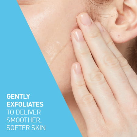 Cerave Sa Smoothing Cleanser | Face Wash | With Salicylic Acid | For Dry & Bumpy Skin | 236ml