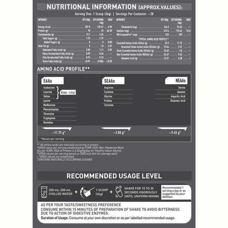 Muscleblaze Biozyme Performance Whey Protein Powder | Rich Chocolate (1Kg Refill Pack) | 25G Protein
