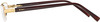 Klar Eye Half Rim Rectangle Reading Glasses Men And Women +0.75 To +3.50 +2.50 Power Yellow Gold