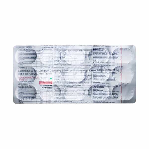 Ferronomic Plus Strip Of 15 Tablets