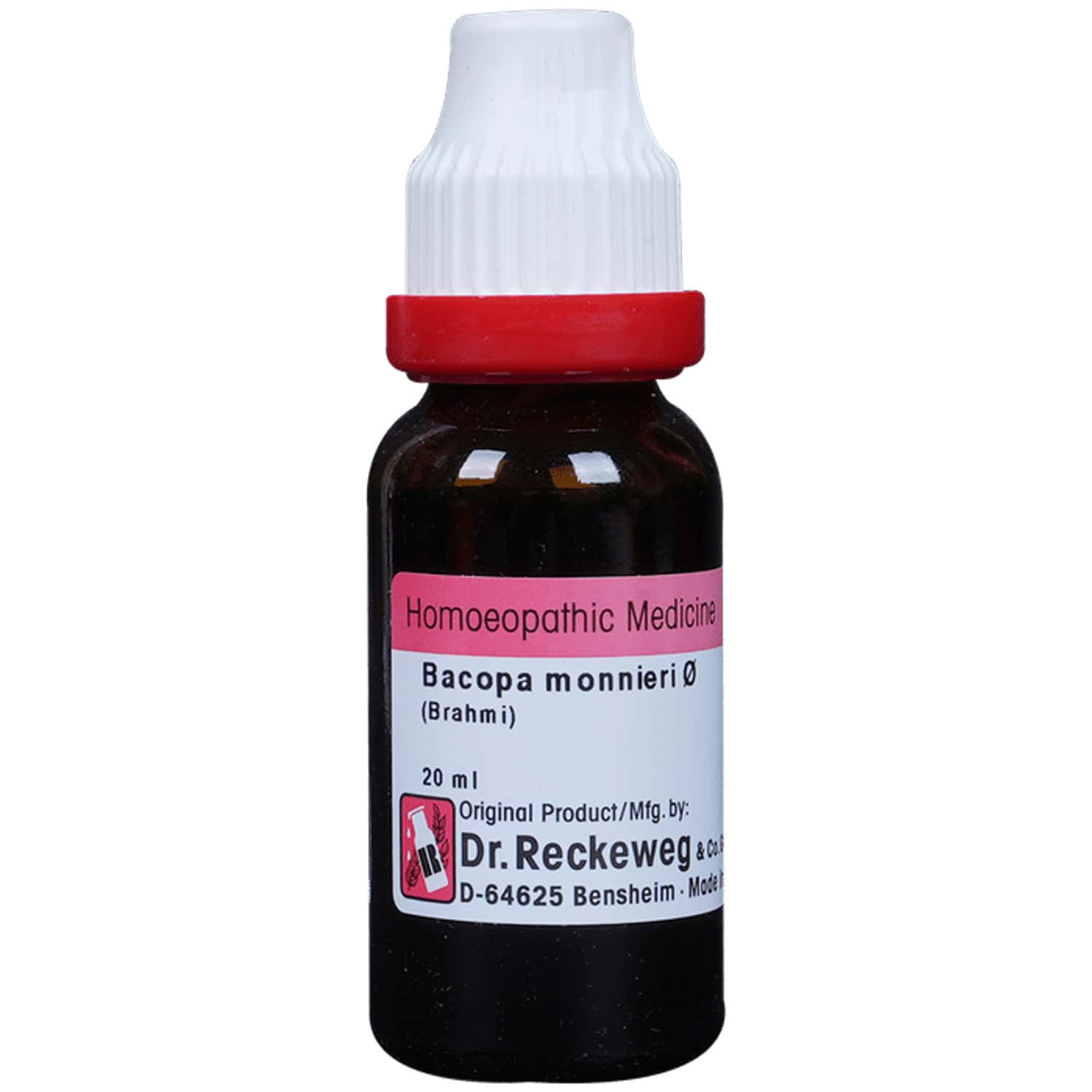 Dr. Reckeweg Bacopa Monnieri (brahmi) Mother Tincture Q 20 Ml