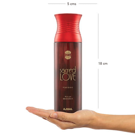 Ajmal Wisal & Sacred Love Deodorant Spray- For Men & Women (200 Ml Pack Of 4)