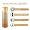 Ajmal Wisal & Sacred Love Deodorant Spray- For Men & Women (200 Ml Pack Of 4)