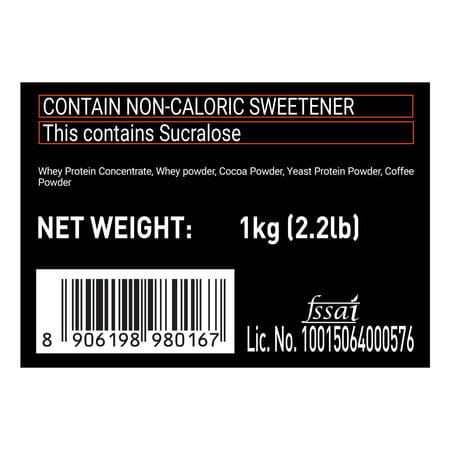 Fuel One Impact Whey (Cold Coffee | 1kg) | 23g Protein Per Scoop