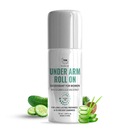 Tnw-The Natural Wash Underarm Roll-On Deodorant For Women - 50 Ml