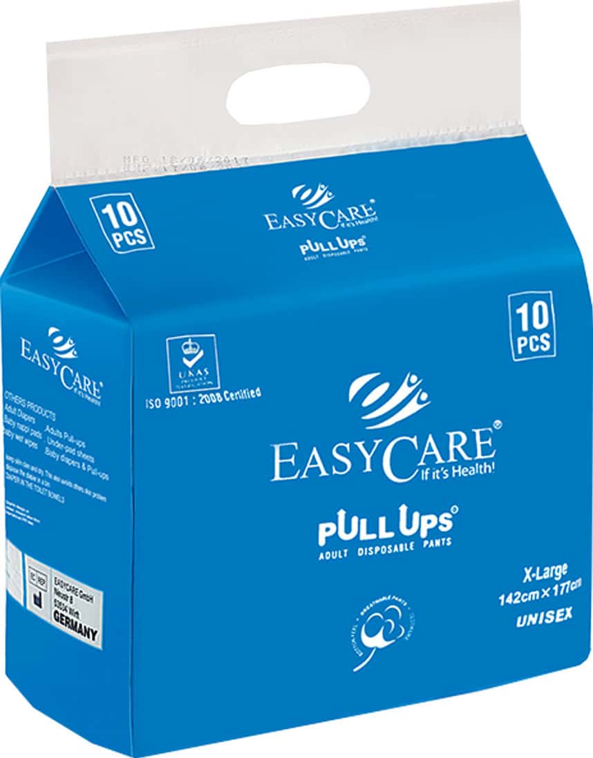 Easycare Disposable Adult Diaper Pants (Pull Up)Pack Of 10 X-Large (142 X 177 Cm)