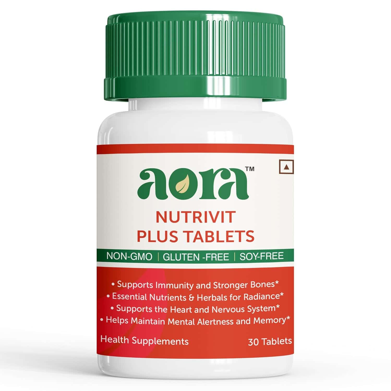 Aora Nutrivit Plus Multivitamin With Vitamins | Grape Seed Extract | 30 Tablets