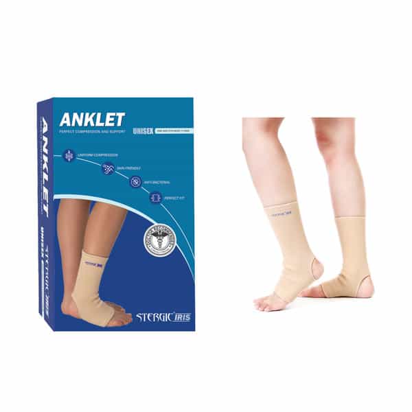 Stergic Iris Ankle Support Brace For Injury Recovery | Long Lasting Pain Relief Small Size