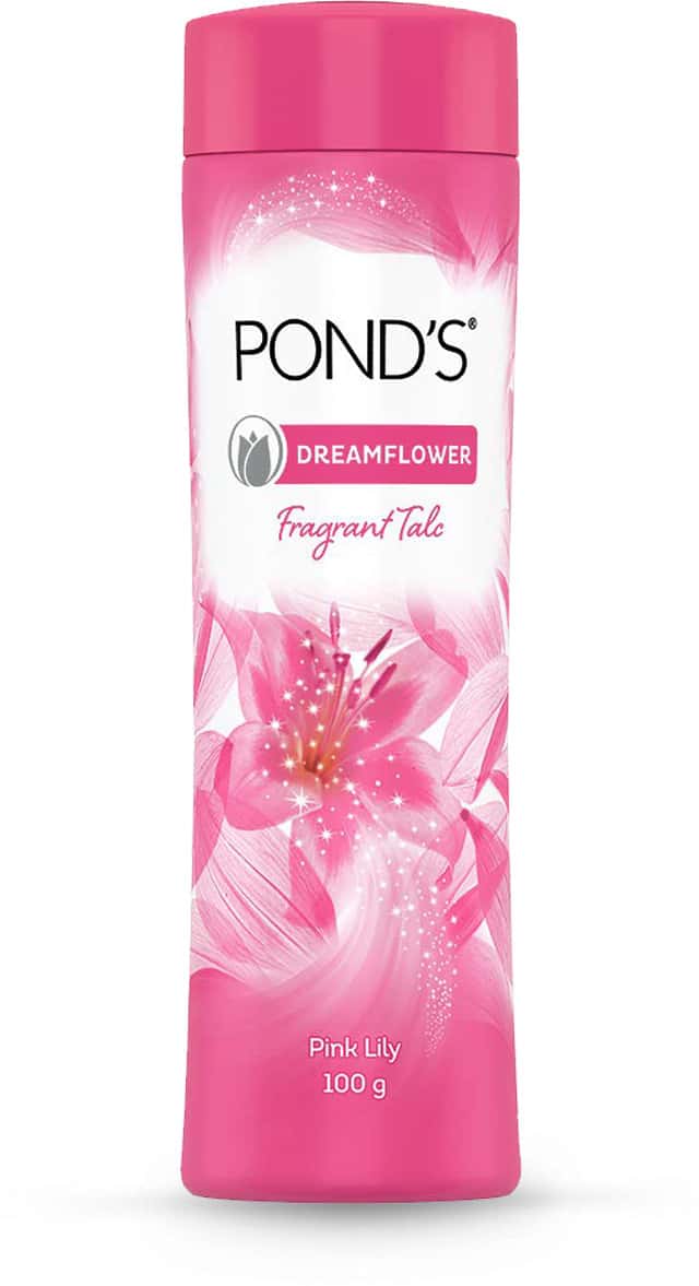 Pond'S Dreamflower | Fragrant Talcum Powder | Pink Lily 100 Gm