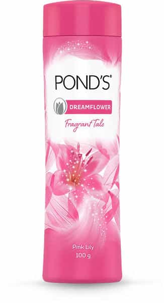 Pond's Dreamflower | Fragrant Talcum Powder | Pink Lily 100 Gm