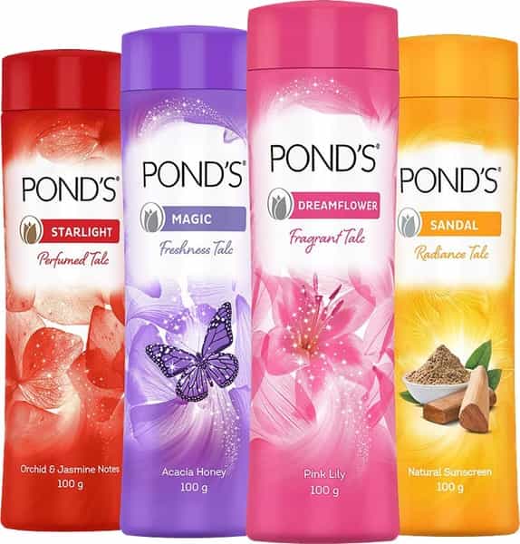 Pond's Dreamflower | Fragrant Talcum Powder | Pink Lily 100 Gm