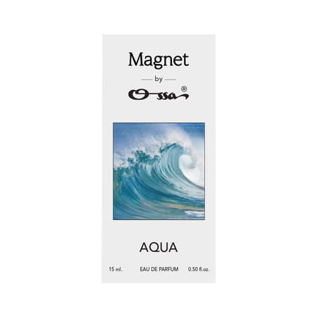 Ossa Magnet Aqua Eau De Parfum | Bergamot | Patchouli | Cedarwood | Sandalwood | Musk | Unisex 15Ml