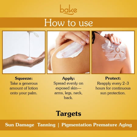 Bake Brightening Body Sunscreen Spf 70 Pa++++ With Kojic & Arbutin (200ml)