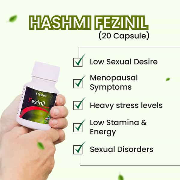 Hashmi Female Sex And Power Enhancer Treatment (Fezinil Capsules) Capsule 20