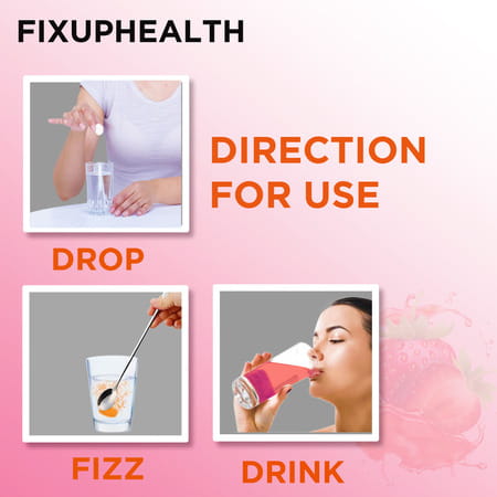 Fixuphealth Glutathione Vitamin C Aloe Vera Berry And Grapeseed Extract Pack Of 2