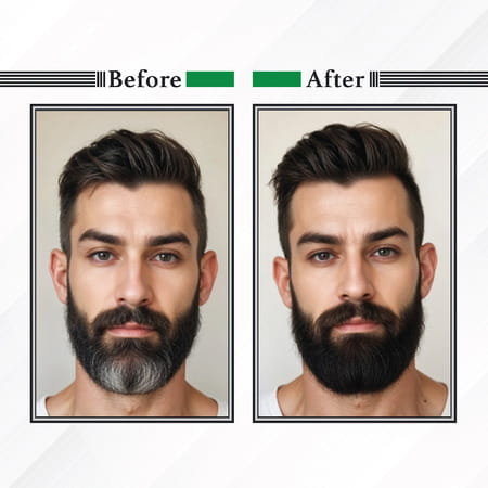 Nisha Beard Colour For Men Original Black 120g | Ammonia Free | Professional Beard Cream Hair Color