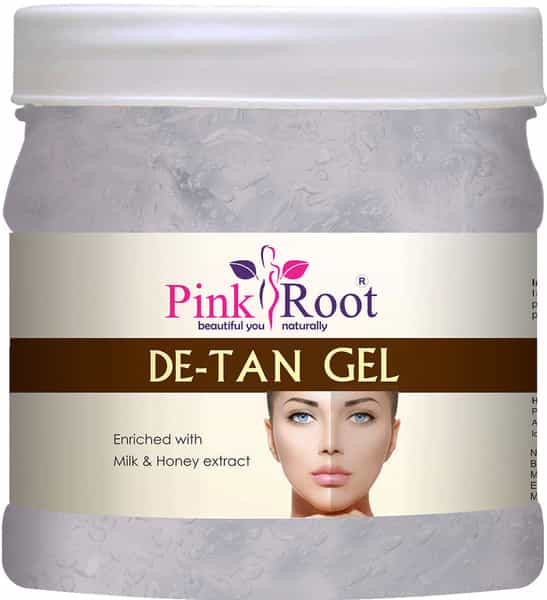 Pink Root De-Tan Gel Enriched With Milk & Honey Extract 500Ml