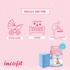 Incofit Baby Disposable Changing Mats (Underpad) 60 X 45 Cm 20 Pcs Per Packet Pack Of 1