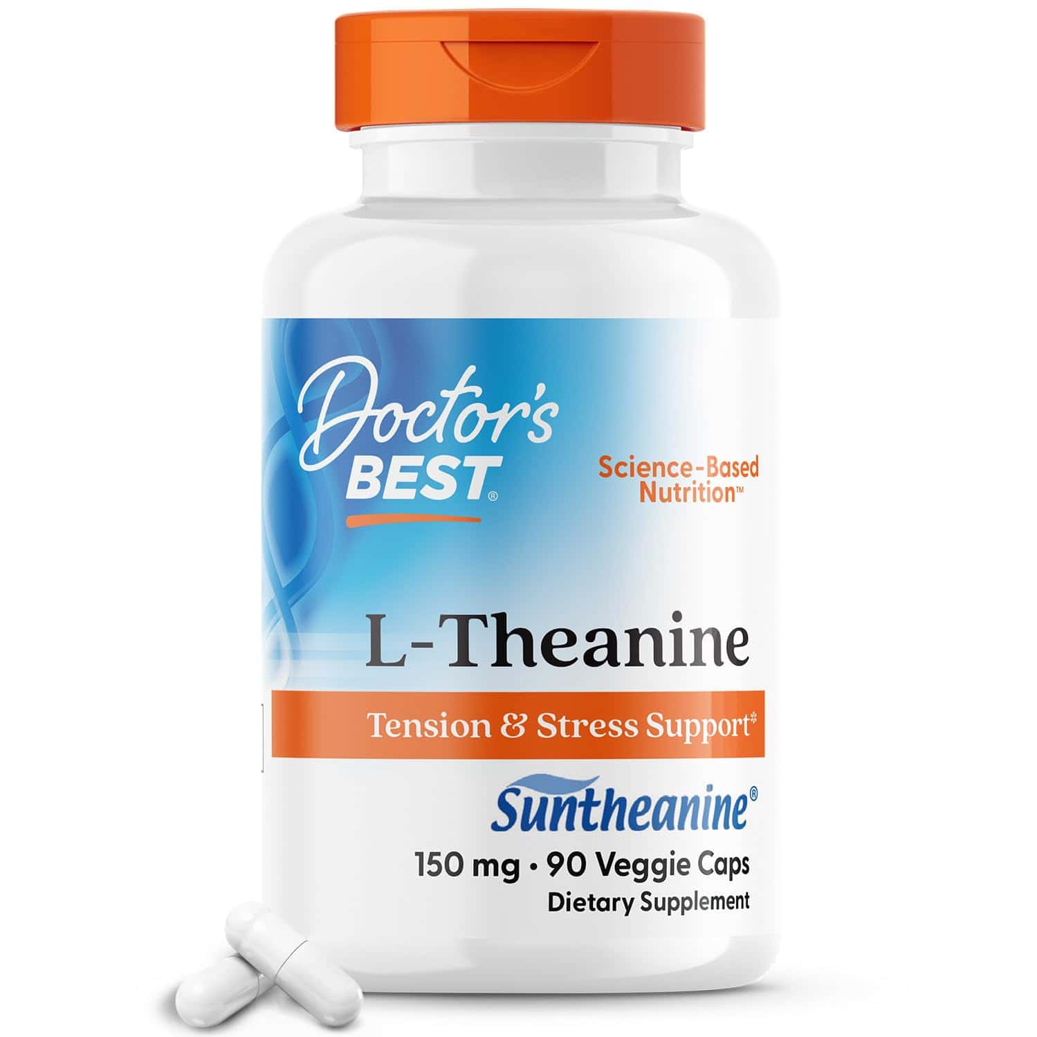 Doctor's Best L-theanine Capsules | 90 Count