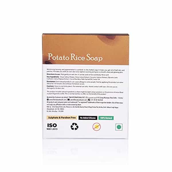 Tnw The Natural Wash Cucumber Toner (100Ml) & Potato Rice Handmade Soap (100G)