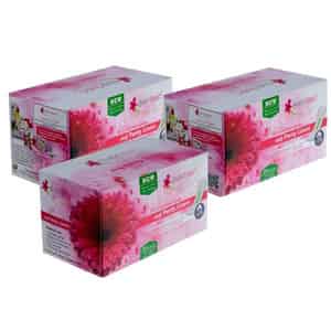 Everteen Daily Panty Liners With Antibacterial Strip|light Discharge & Leakage - 3 Packs, 30pcs Each
