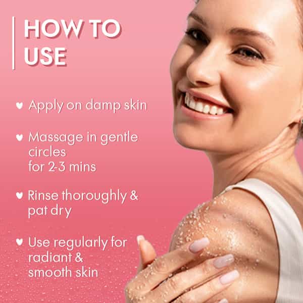 Alglaze Honey Face & Body Scrub | Exfoliating & Smoothing | Sugar Crystals Almond Oil & Honey | 50 G