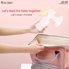 Dr. Odin Ld-101 Manual Breast Pump For Feeding Mothers With Bottle (White/Yellow)