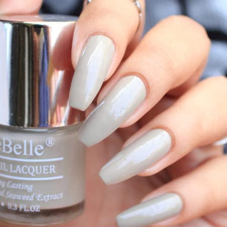 Debelle Gel Nail Lacquer Moonstone Bloom Grey Taupe Nail Polish-8Ml